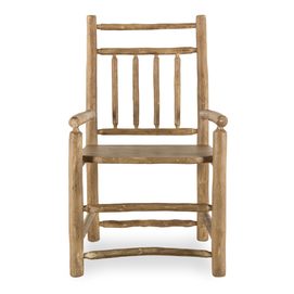 Wooden armchair Bego natural