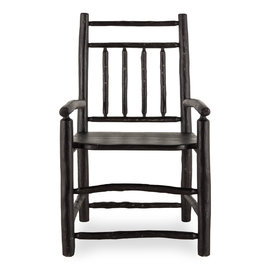 Wooden armchair Bego black