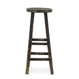 Wabi-sabi stools Sandaka black