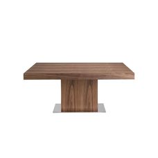 Mesa comedor extensible rectangular nogal Mesa comedor extensible rectangular nogal