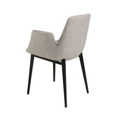 Silla tela gris