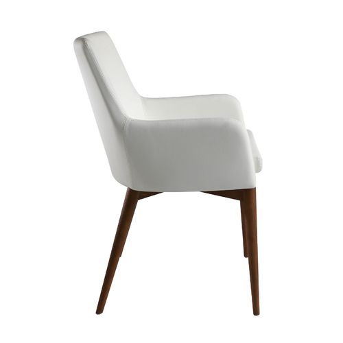 Silla polipiel blanco