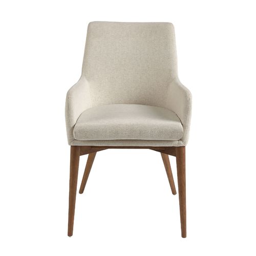 Silla tela beige