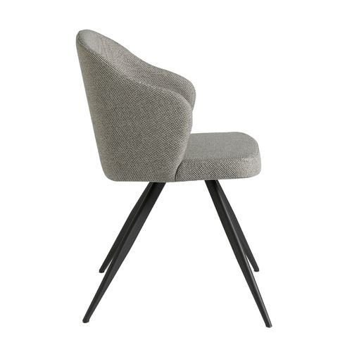 Silla tela gris