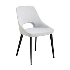 Silla tela gris