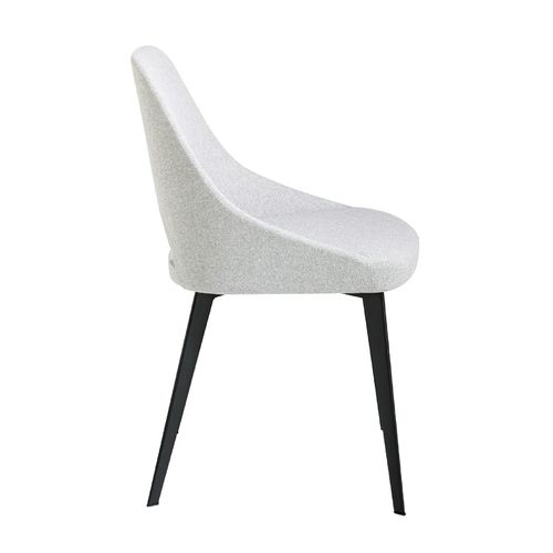 Silla tela gris