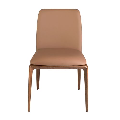 Silla polipiel marrón
