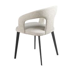 Silla tela blanco roto