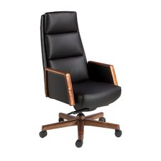 Silla oficina giratoria polipiel negro Silla oficina giratoria polipiel negro