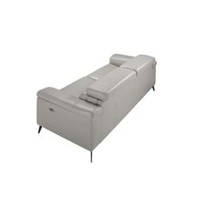 Sofá relax 3 plazas piel gris Sofá relax 3 plazas piel gris