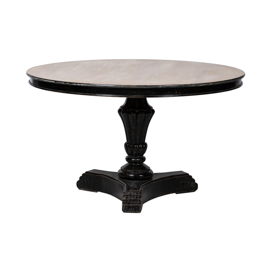 Round dinning table black BK225