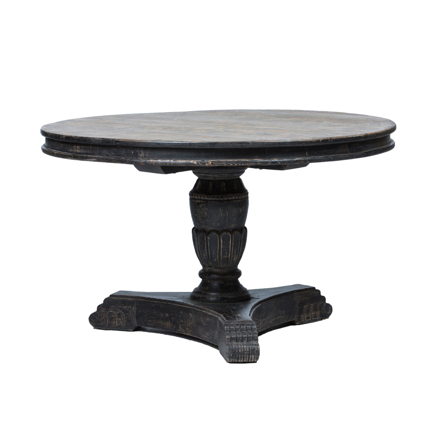 Round dinning table black GE654