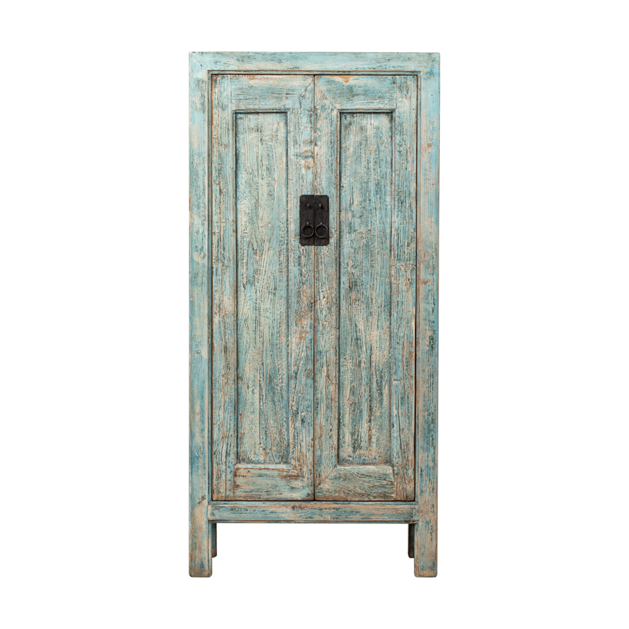 Cabinet blue 2 doors GK689