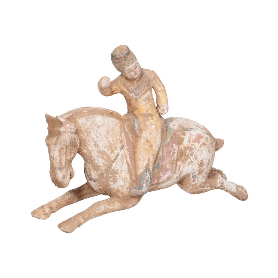 Figura hombre a caballo GM005