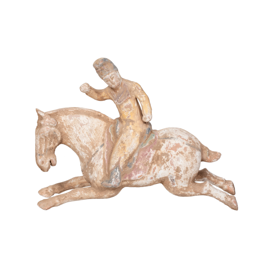 Figura hombre a caballo GM005