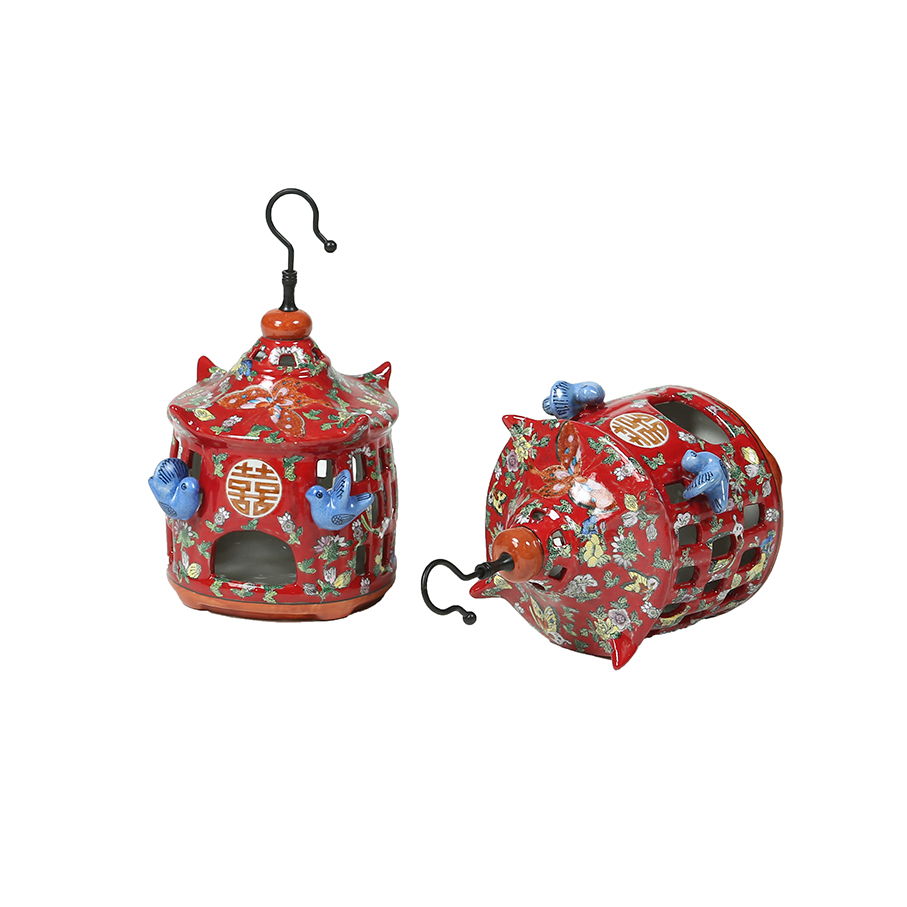 Ceramic birdcage ZH128