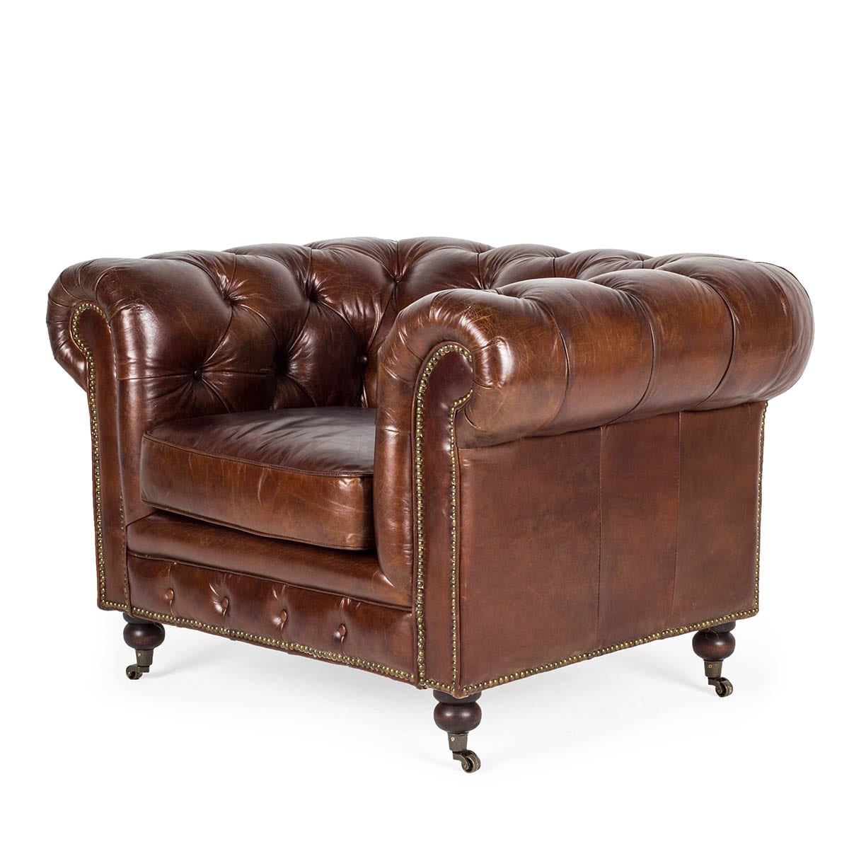 Individual vintage armchair Chester