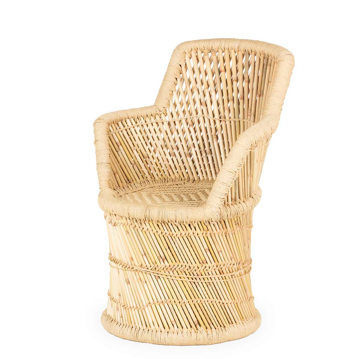 Natural bamboo chair Ainara