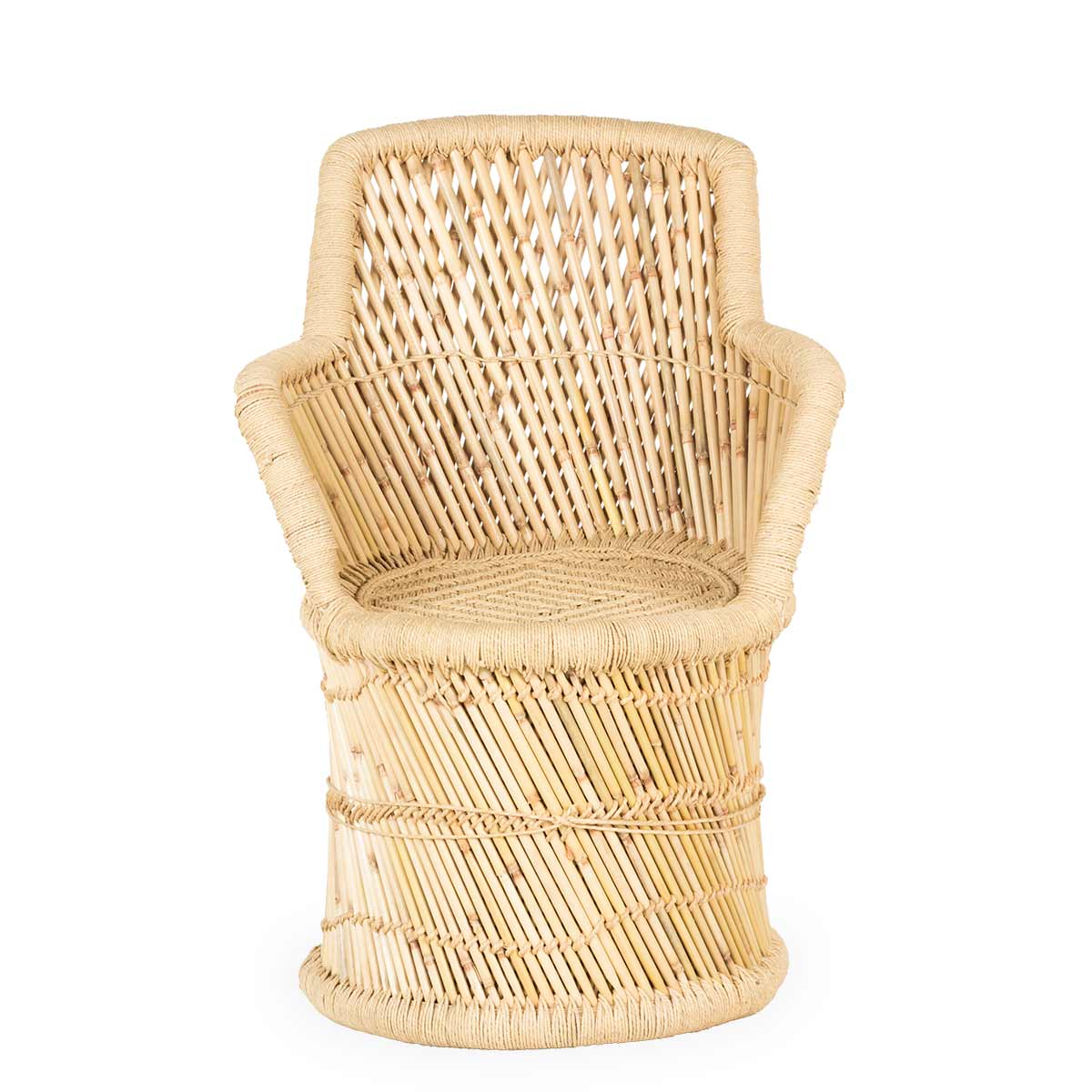 Natural bamboo chair Ainara