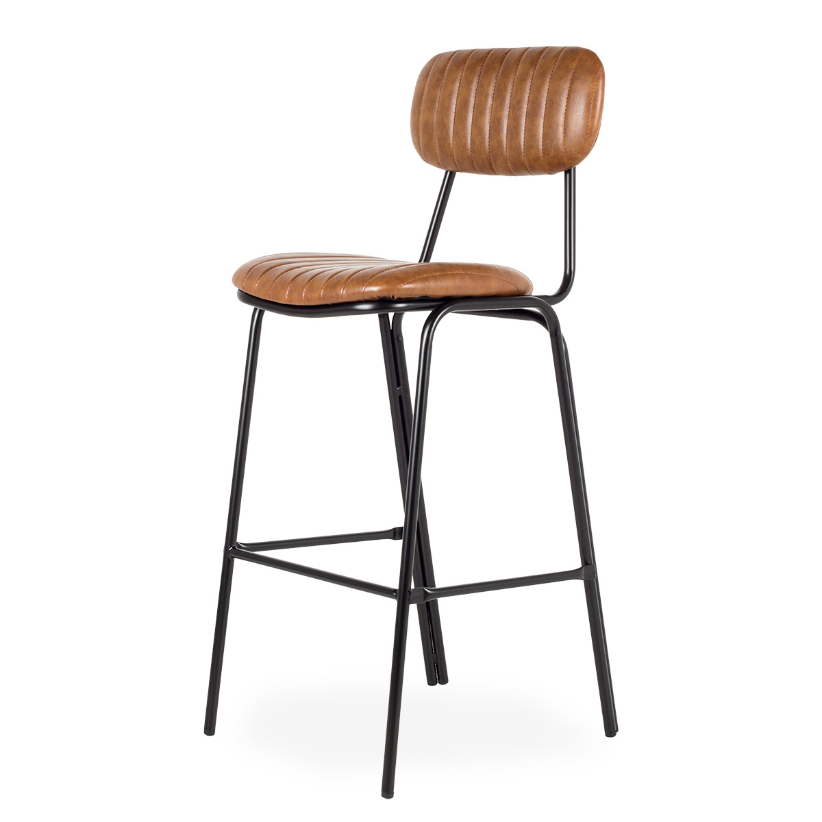 Leatherette stools Smilia