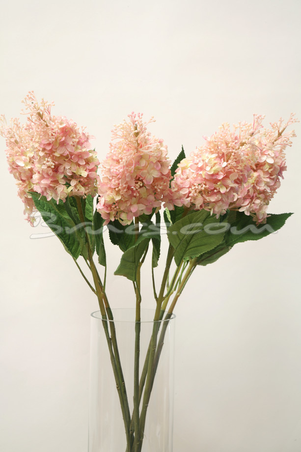 RAMA HORTENSIA CÓNICA ROSA CLARO