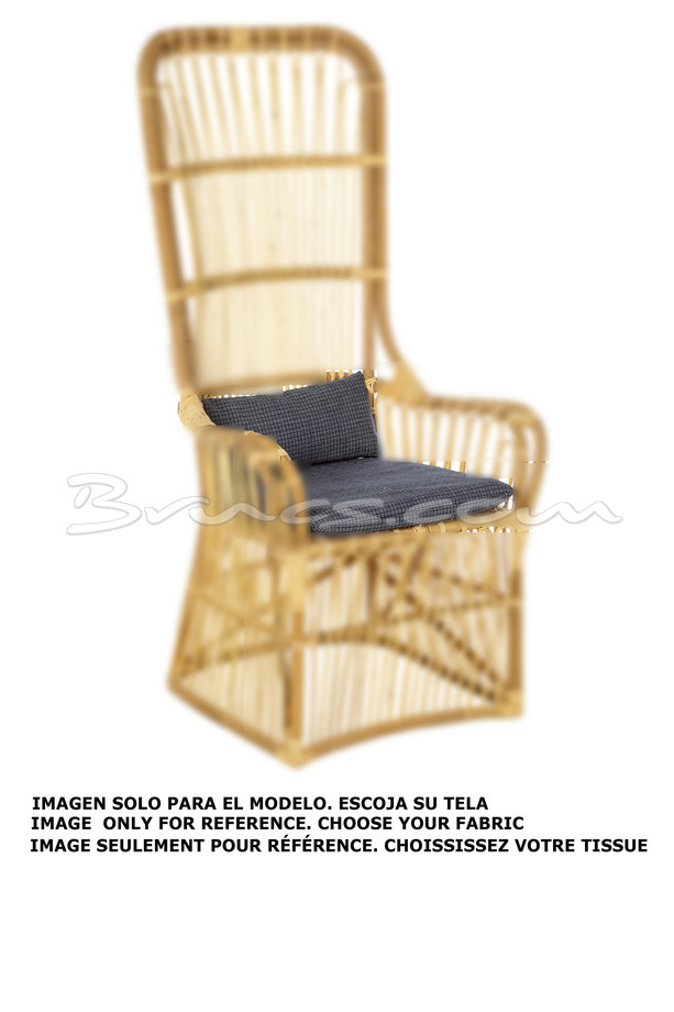 COJÍN ASIENTO Y RIÑONERA SILLA BOCARAY TELA 1 mt