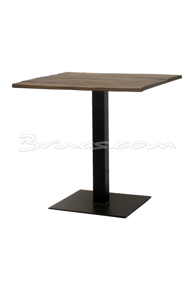 MESA COMEDOR BRABU OLMO Y HIERRO