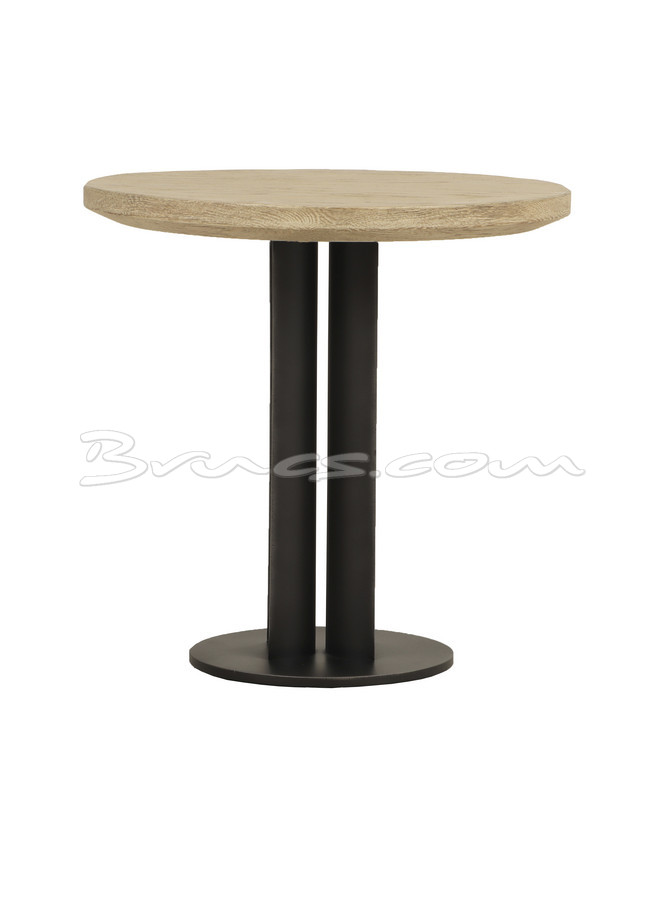 MESA COMEDOR CRESTONE HIERRO Y ROBLE