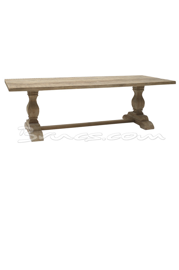 MESA COMEDOR HARSTAD  PINO RECT. S