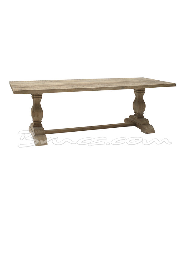 MESA COMEDOR HARSTAD  PINO RECT. XS