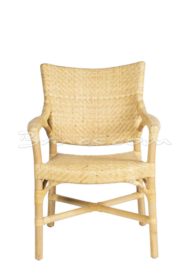 SILLA CON BRAZOS LOMBOK RATTAN NATURAL