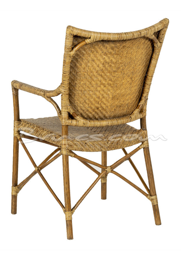 SILLA CON BRAZOS UXIA RATTAN ANTIQUE