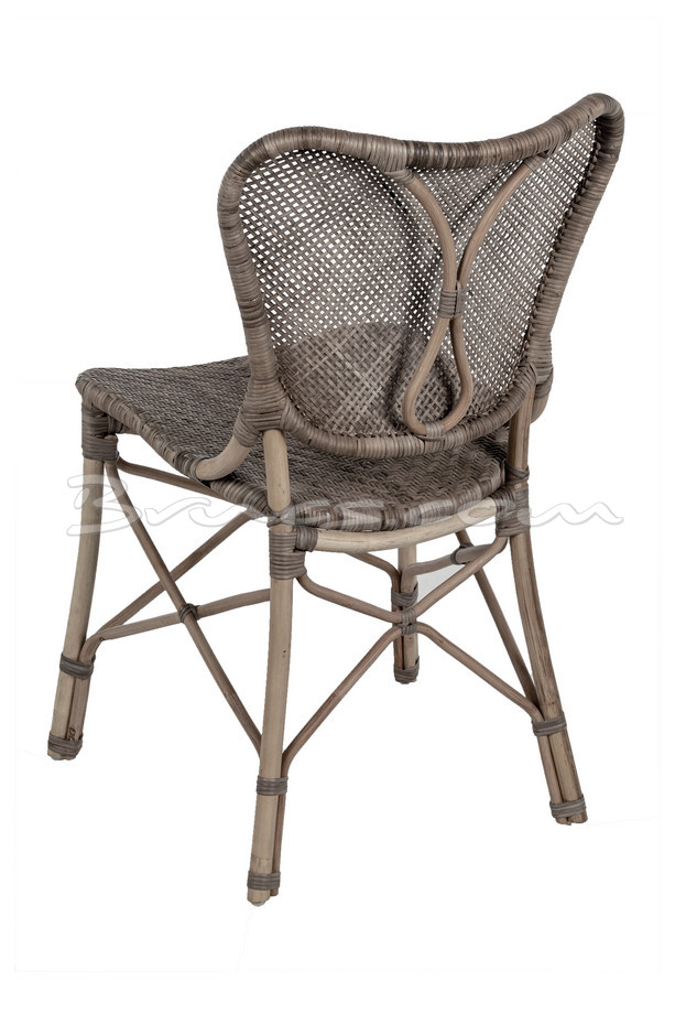 SILLA ARCADE RATTAN COLOR GRIS