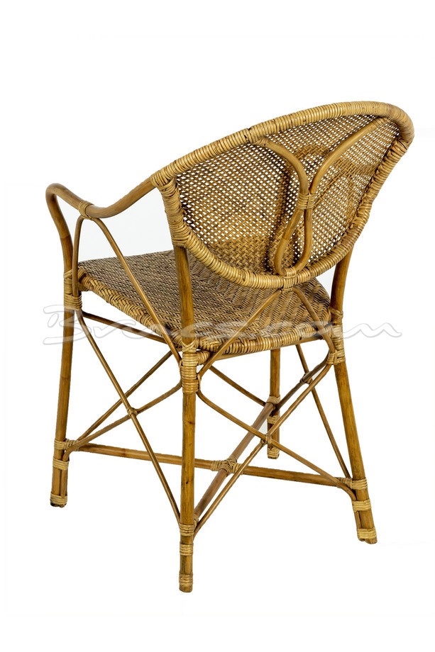 SILLA CON BRAZOS NAGA RATTAN ANTIQUE