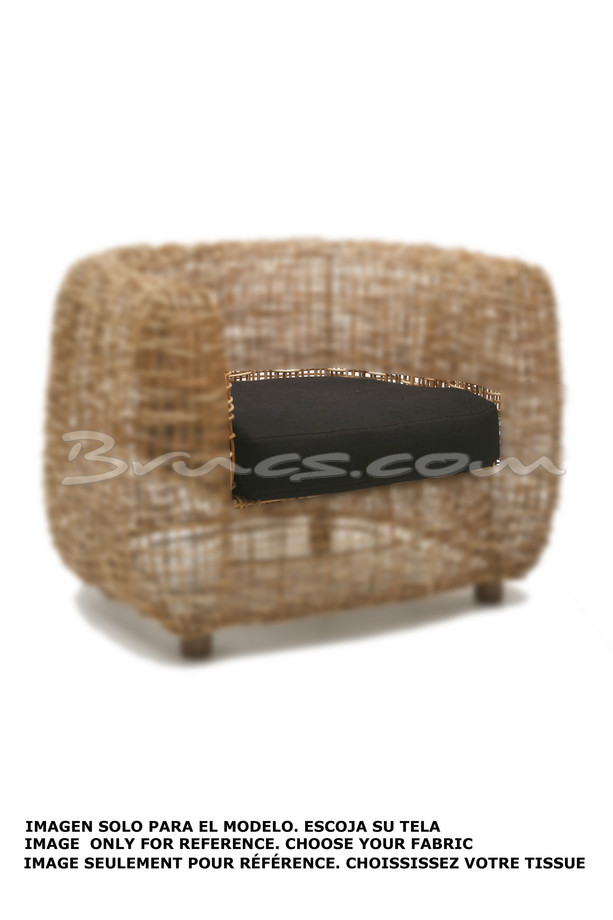 FUNDA ASIENTO SILLÓN MALI TELA CLIENTE 1,5 mt