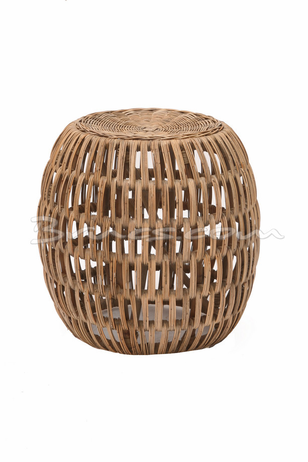 TABURETE KINYETI RATTAN  NATURAL