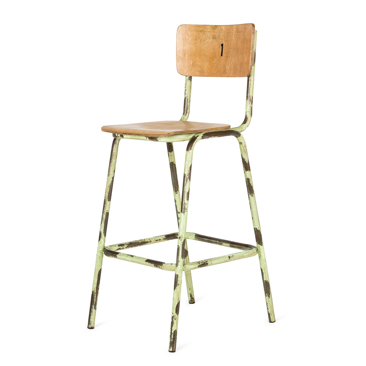 High stools in green leg Romina