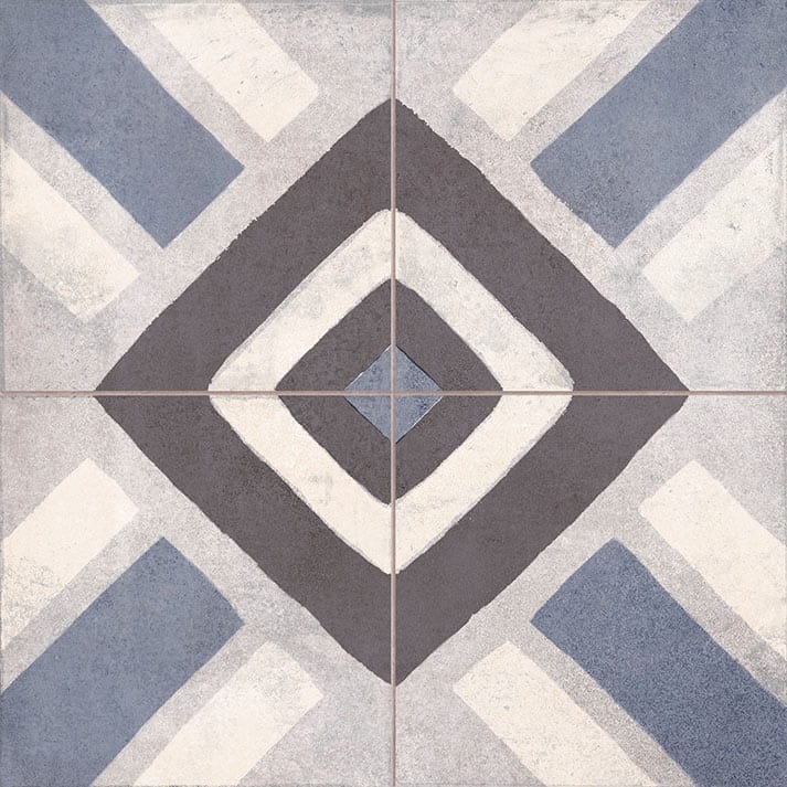 Ethnic porcelain flooring FS SENA BLUE