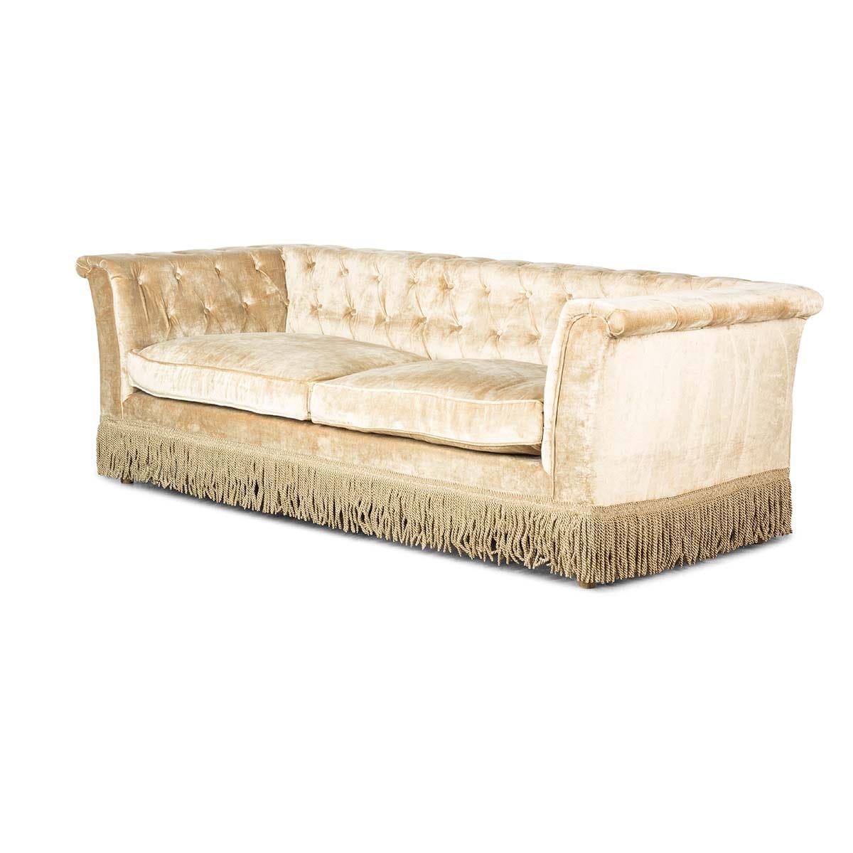 Original vintage style sofa Velvet