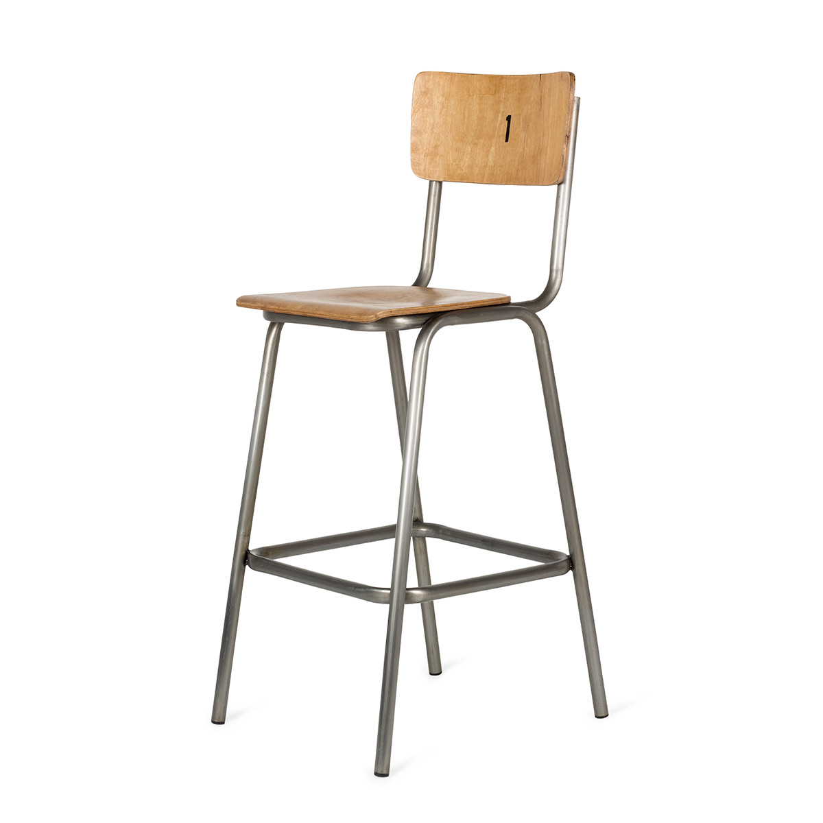 Bar stools in natural leg Romina