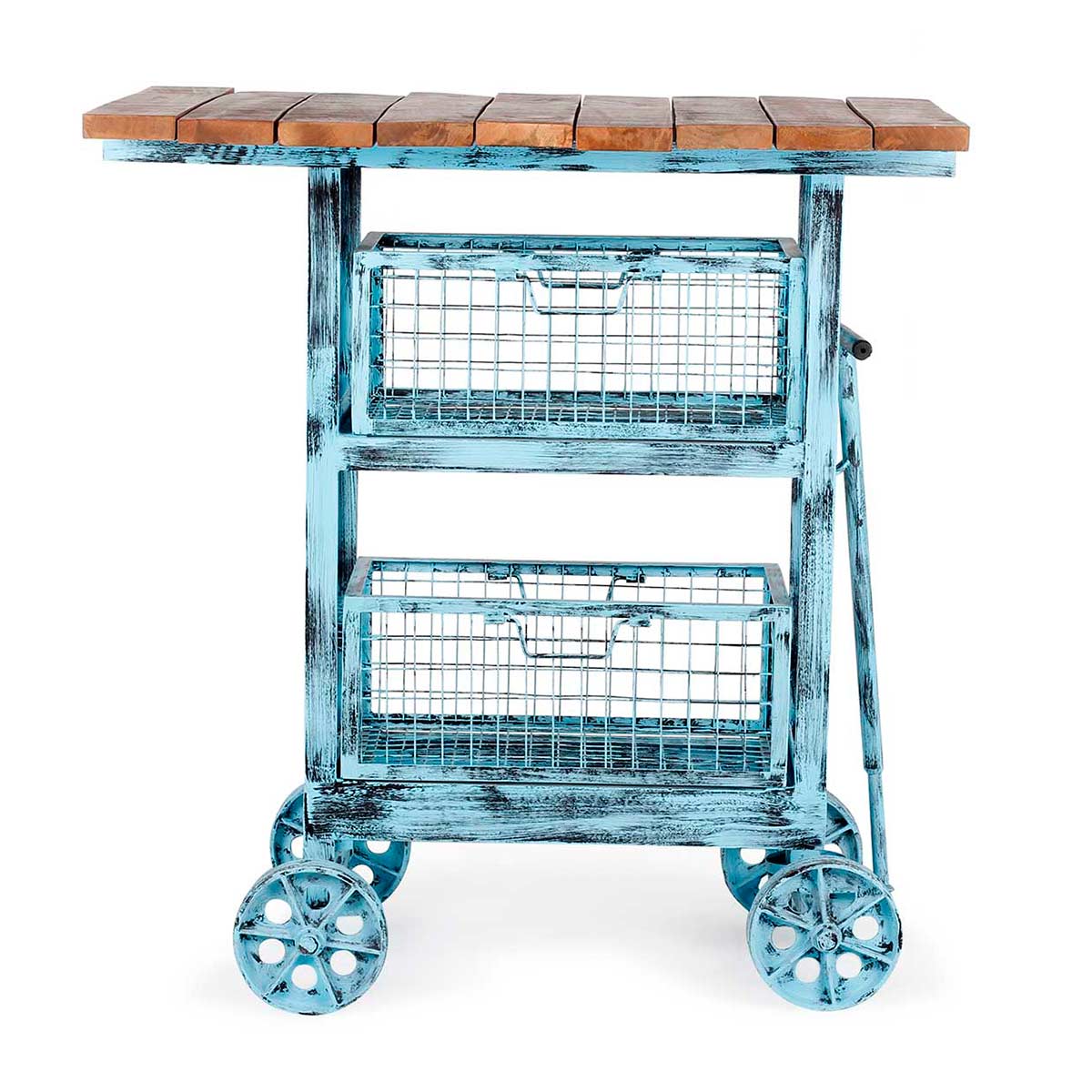 Industrial style carts Dacota