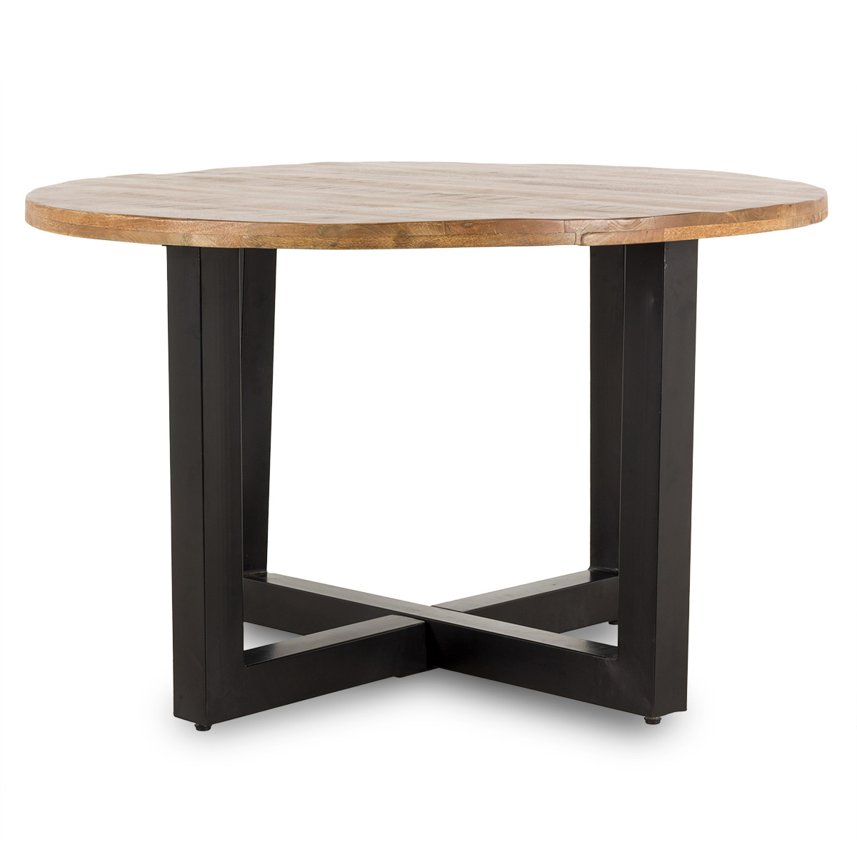 Iron and wood table Isidora