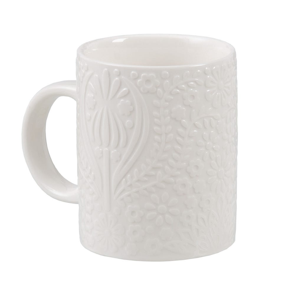 TAZA BLANCO PORCELANA COCINA 8 X 8 X 10 CM