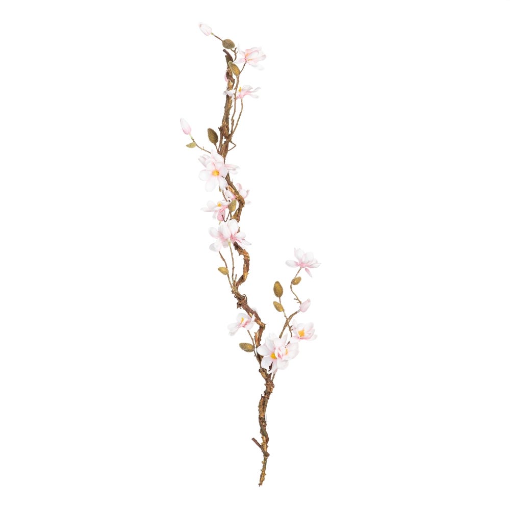 GUIRNALDA MAGNOLIA ROSA ARTIFICIAL 30 X 10 X 91 CM