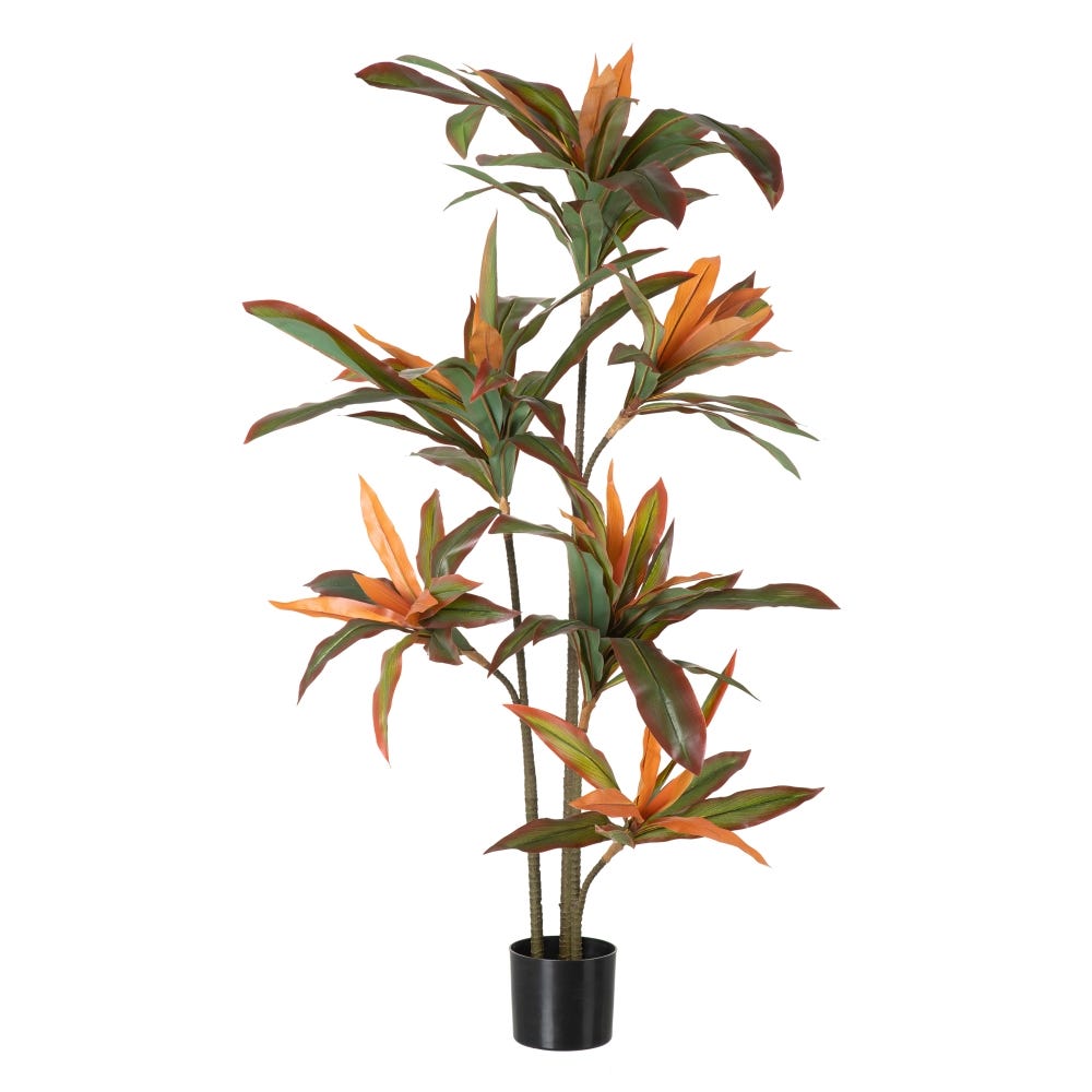 PLANTA DRACENA VERDE-MARRÓN 140 CM