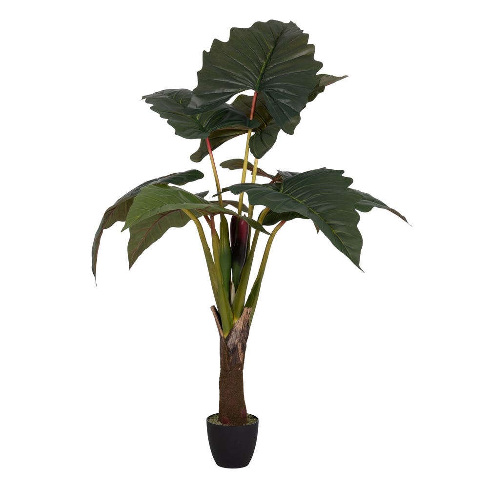 PLANTA COLOCASIA VERDE POLIETILENO 165 CM