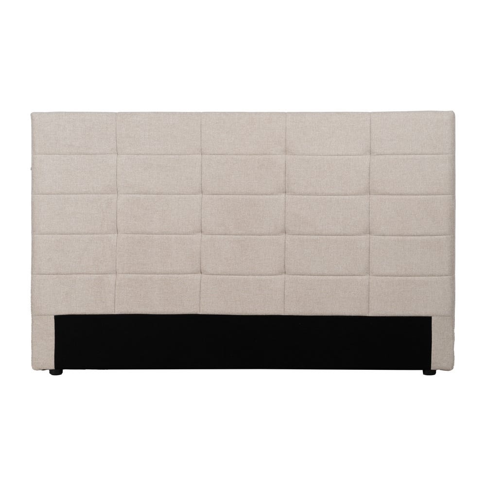 CABECERO BEIGE TEJIDO DORMITORIO 160 X 8 X 100 CM