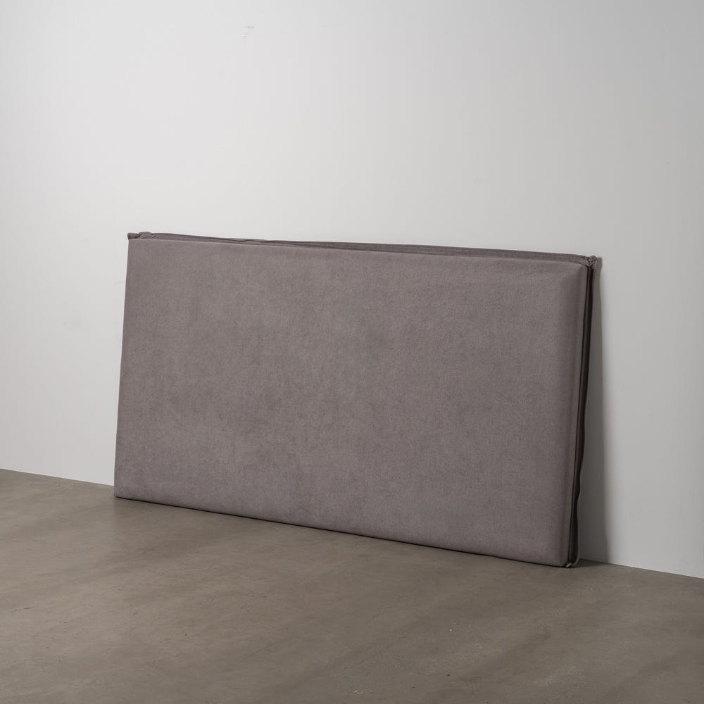 CABECERO TAUPE TEJIDO DORMITORIO 190 X 8 X 100 CM