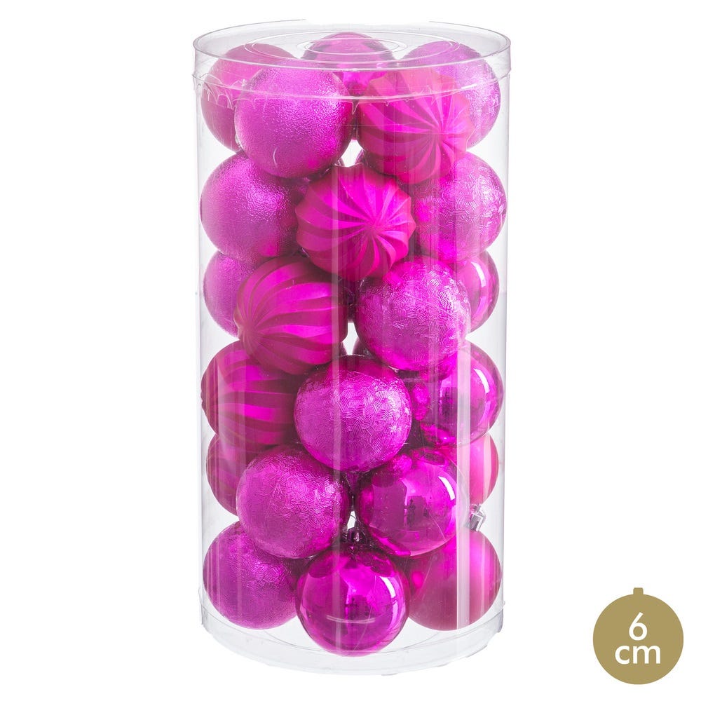 S/30 BOLA FUCSIA 6 X 6 X 6 CM