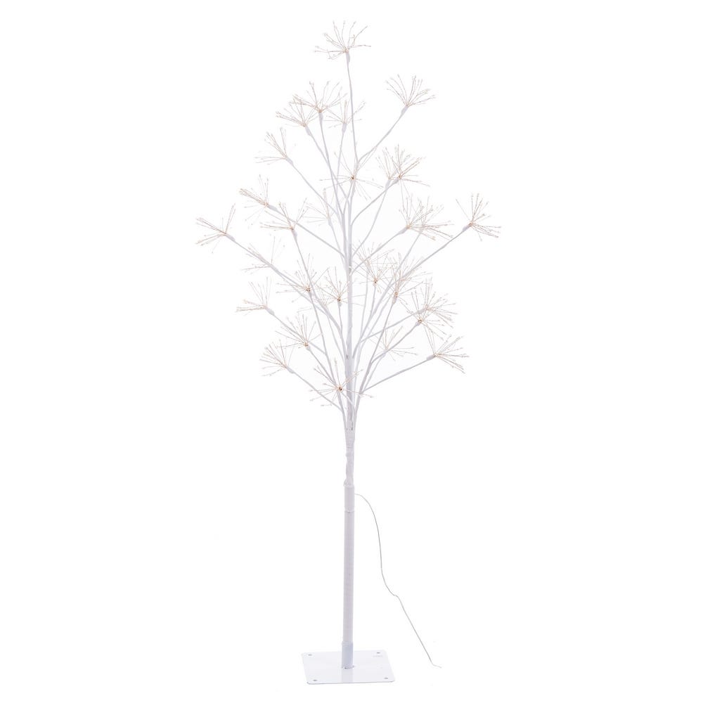 ÁRBOL 640 MICROLED PLÁSTICO CÁLIDO 120 CM